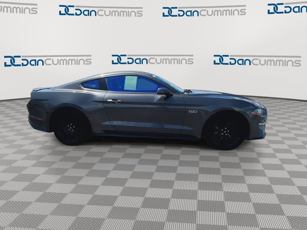 2018 Ford Mustang — side profile view