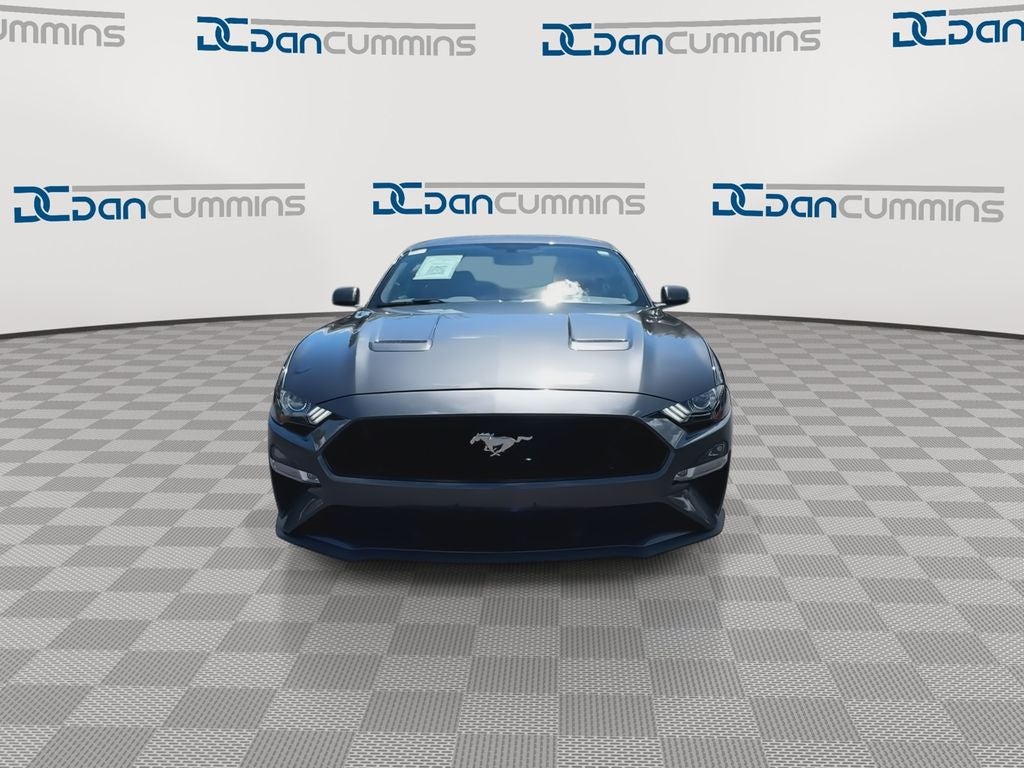 2018 Ford Mustang — interior view
