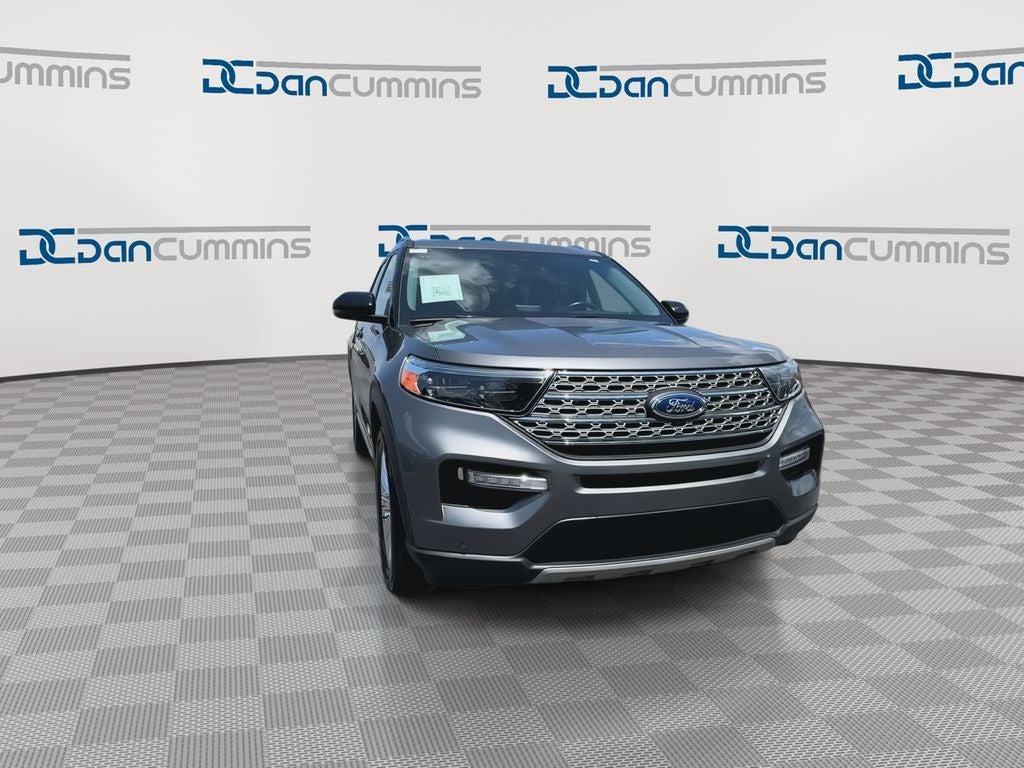 2023 Ford Explorer — rear three-quarter view