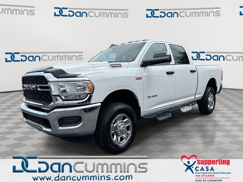 2022 RAM 2500 Tradesman in Bright White Clearcoat — front three-quarter view