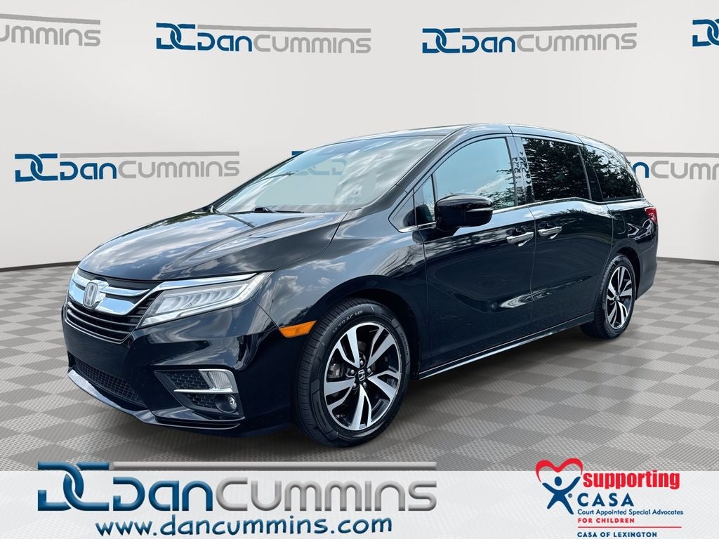 2019 Honda Odyssey Elite in Other — front three-quarter view