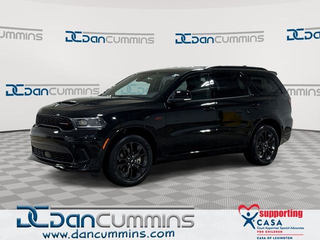 2026 Dodge Durango GT Plus in Diamond Black Clear-Coat Exterior Paint — front three-quarter view