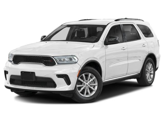 2024 Dodge Durango GT Plus in White Knuckle Clearcoat — front three-quarter view