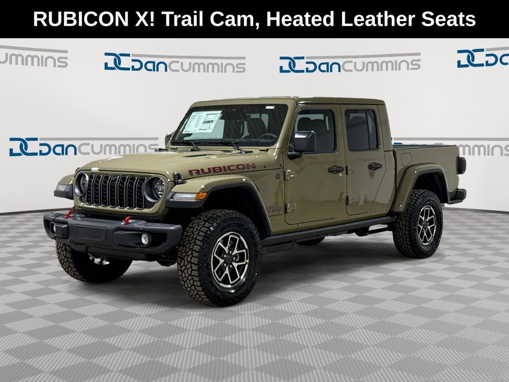 2026 Jeep Gladiator Rubicon X in 41 Exterior Paint — front three-quarter view