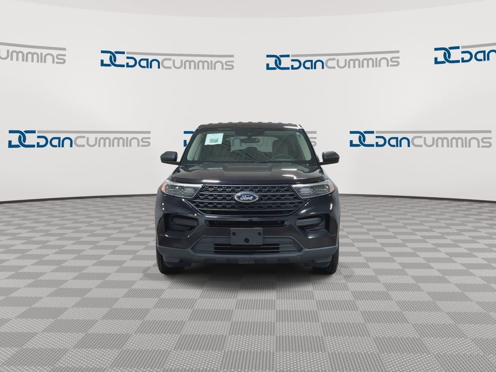2023 Ford Explorer — rear three-quarter view