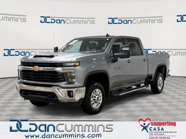 2025 Chevrolet Silverado 2500HD LT in Sterling Gray Metallic — front three-quarter view