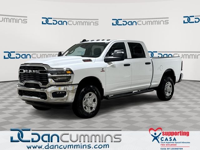 2026 RAM 2500 Tradesman in Bright White Clear-Coat Exterior Paint — front three-quarter view