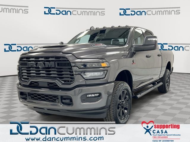 2026 RAM 2500 Tradesman in Granite Crystal Metallic Clear-Coat Exterior Paint — front three-quarter view