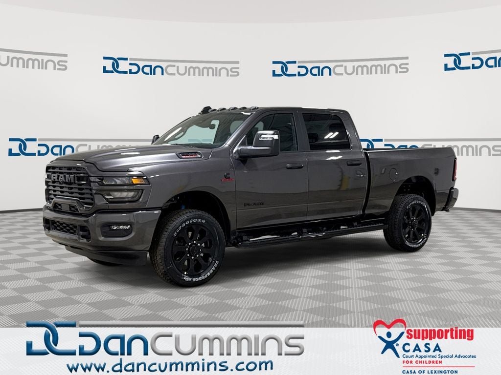 2026 RAM 2500 Big Horn in Granite Crystal Metallic Clear-Coat Exterior Paint — front three-quarter view