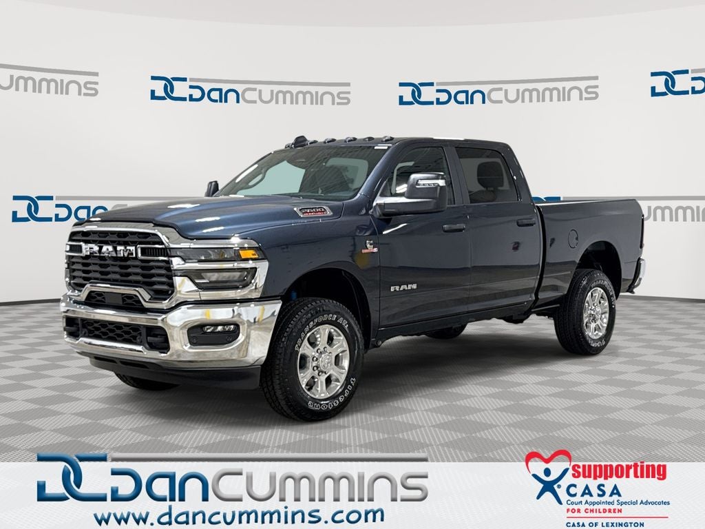 2026 RAM 2500 Big Horn in Forged Blue Metallic Exterior Paint — front three-quarter view