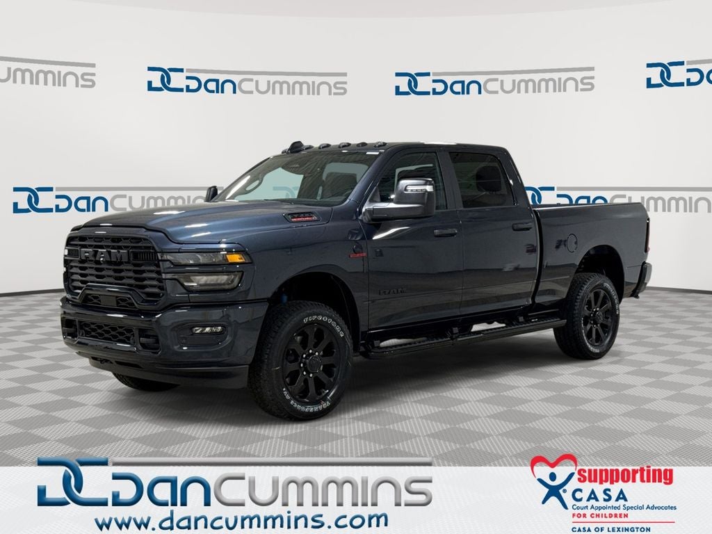 2026 RAM 2500 Big Horn in Forged Blue Metallic Exterior Paint — front three-quarter view