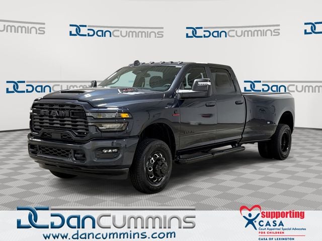 2026 RAM 3500 Big Horn in Forged Blue Metallic Exterior Paint — front three-quarter view