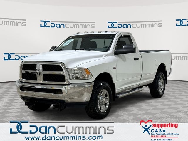 2018 RAM 2500 Tradesman in Bright White Clearcoat — front three-quarter view