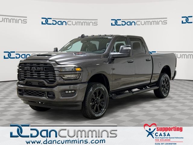 2026 RAM 2500 Big Horn in Granite Crystal Metallic Clear-Coat Exterior Paint — front three-quarter view