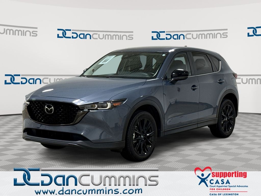 2024 Mazda Mazda CX-5 2.5 S Carbon Edition in Polymetal Gray Metallic — front three-quarter view