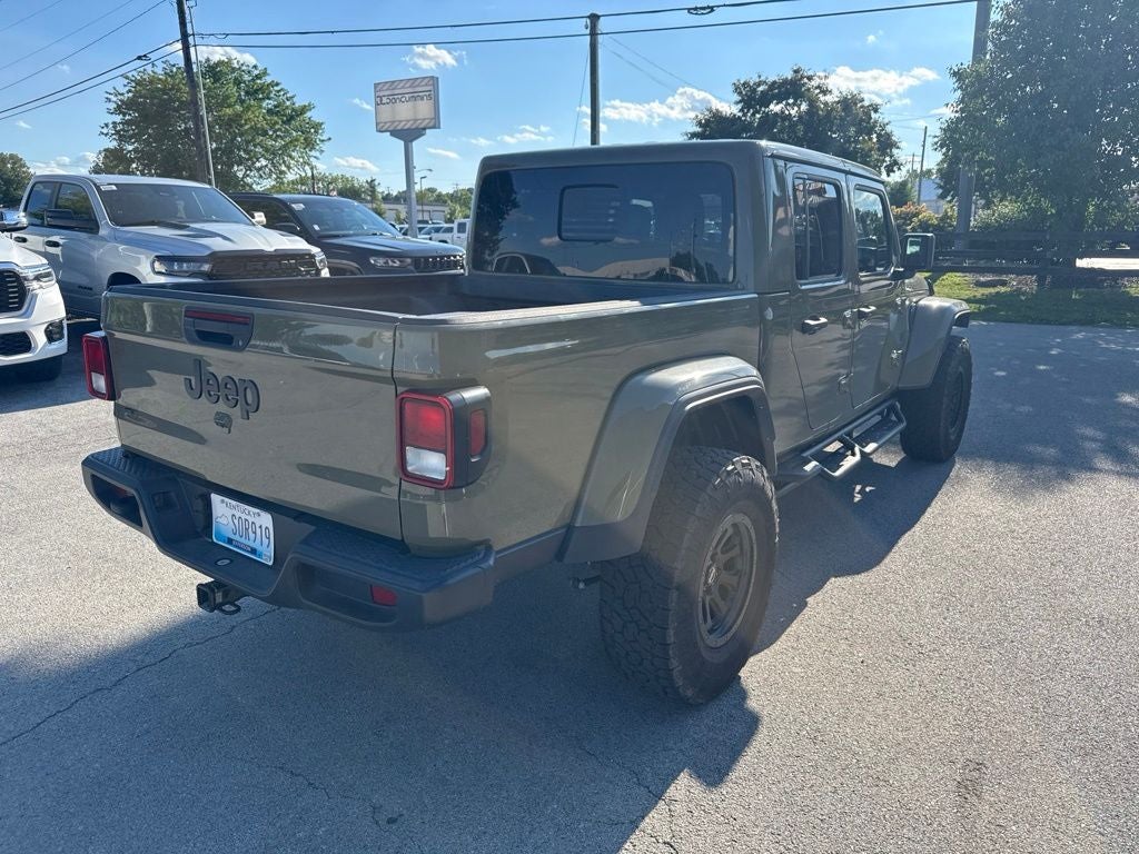 2025 Jeep Gladiator — rear three-quarter view