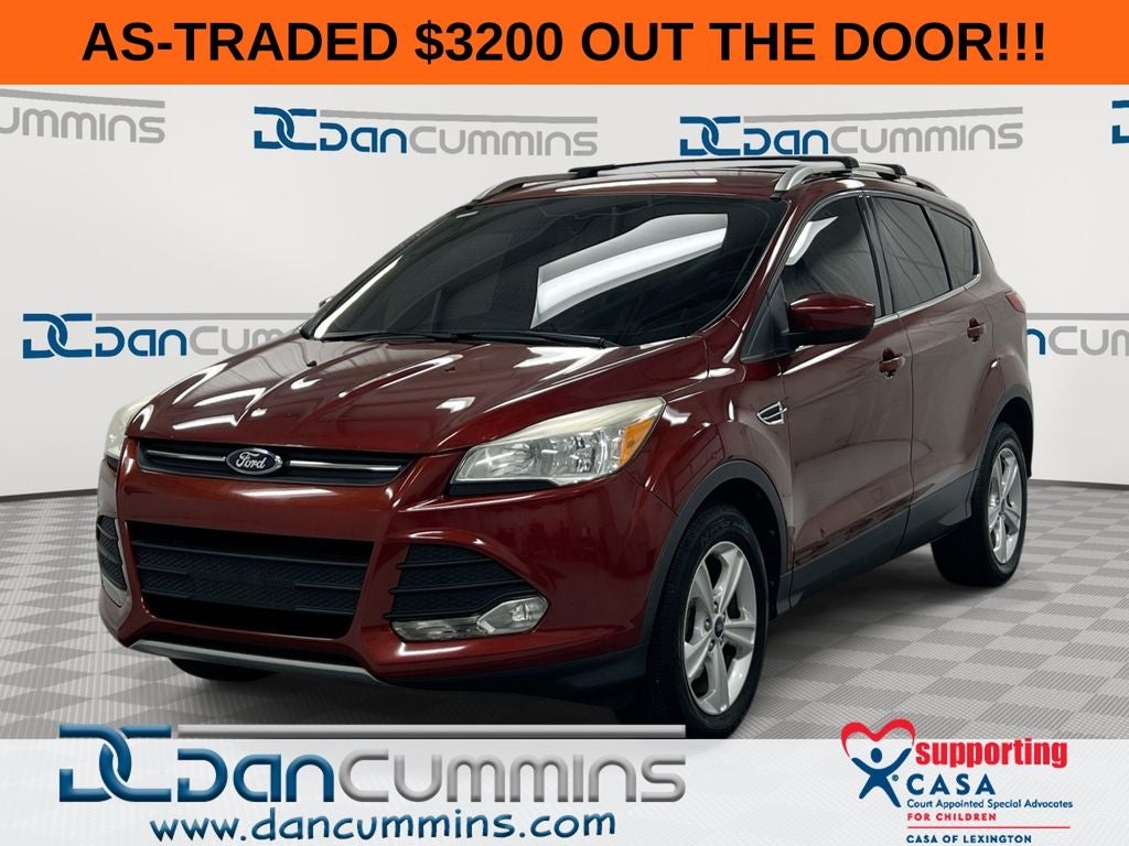 2014 Ford Escape SE in Sunset — front three-quarter view