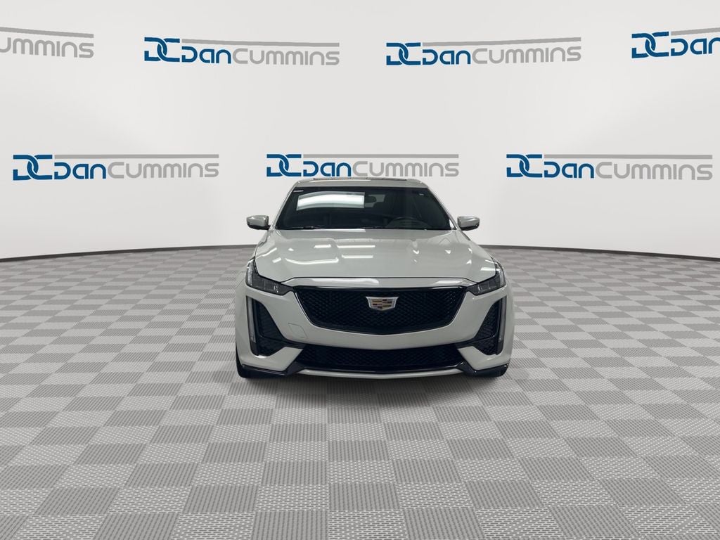 2021 Cadillac CT5 — rear three-quarter view