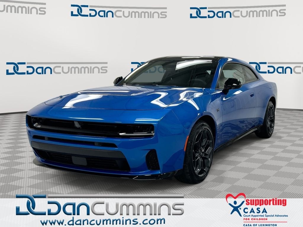 2026 Dodge Charger R/T in Bludicrous Exterior Paint — front three-quarter view