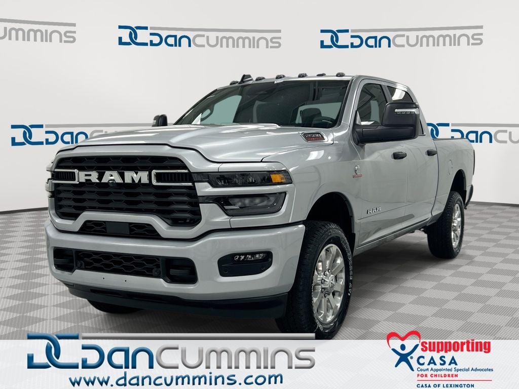 2026 RAM 2500 Big Horn in Silver-Zynith Exterior Paint — front three-quarter view