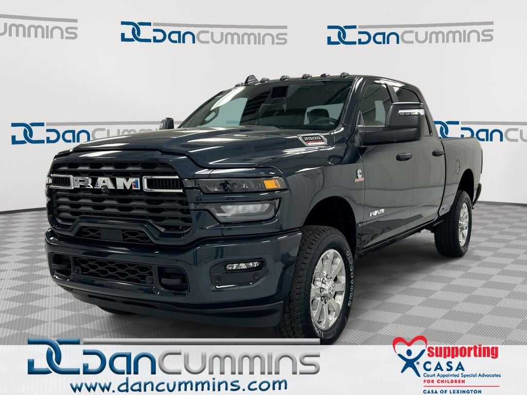 2026 RAM 2500 Big Horn in Forged Blue Metallic Exterior Paint — front three-quarter view