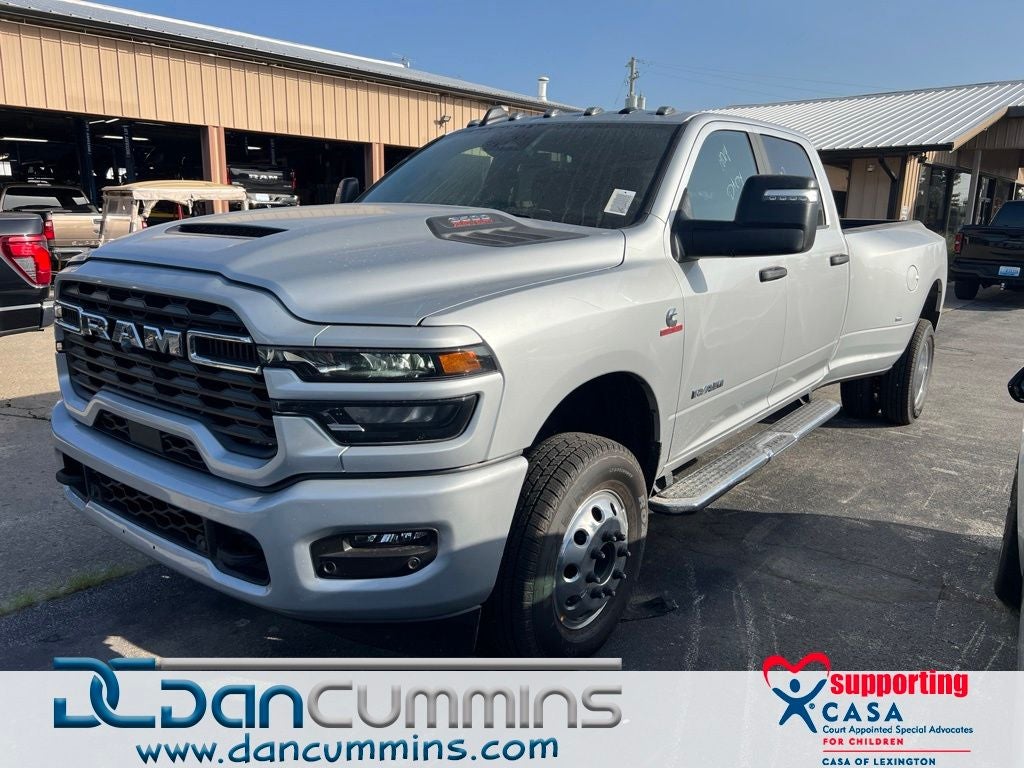 2026 RAM 3500 Big Horn in Silver-Zynith Exterior Paint — front three-quarter view