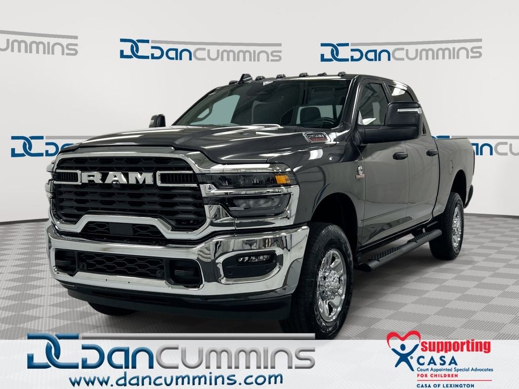 2026 RAM 2500 Tradesman in Granite Crystal Metallic Clear-Coat Exterior Paint — front three-quarter view