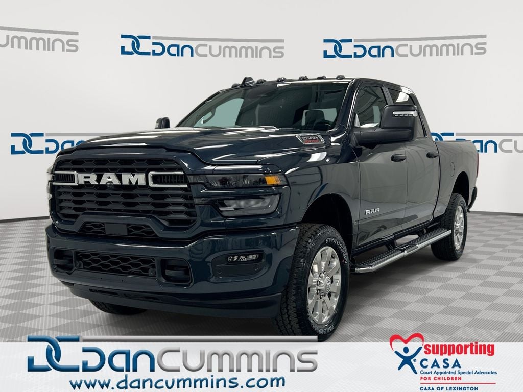 2026 RAM 2500 Big Horn in Forged Blue Metallic Exterior Paint — front three-quarter view