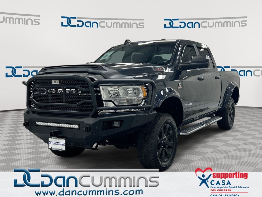 2021 RAM 2500 Big Horn in Maximum Steel Metallic Clearcoat — front three-quarter view