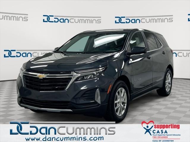 2023 Chevrolet Equinox LT in Iron Gray Metallic — front three-quarter view