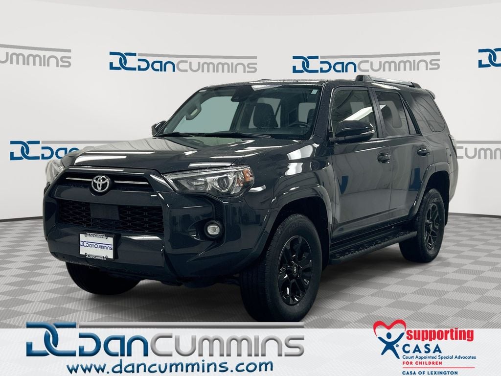 2024 Toyota 4Runner SR5 Premium in Gray — front three-quarter view