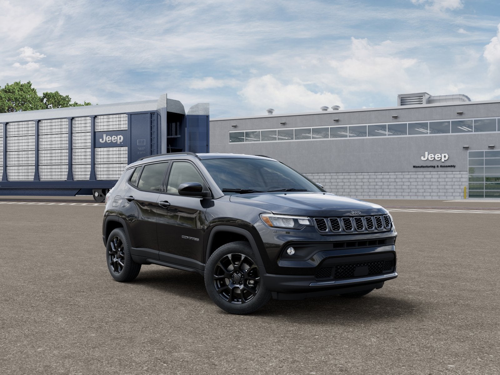 2026 Jeep Compass — rear three-quarter view