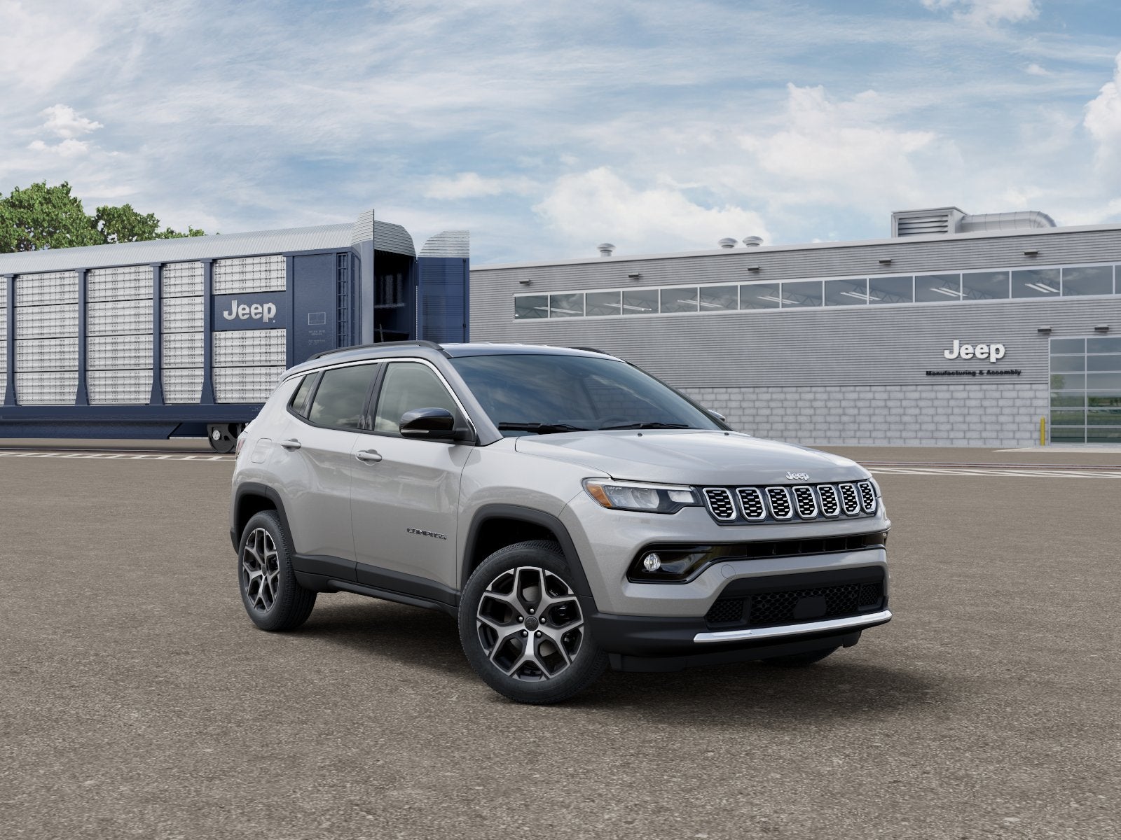 2026 Jeep Compass — rear three-quarter view