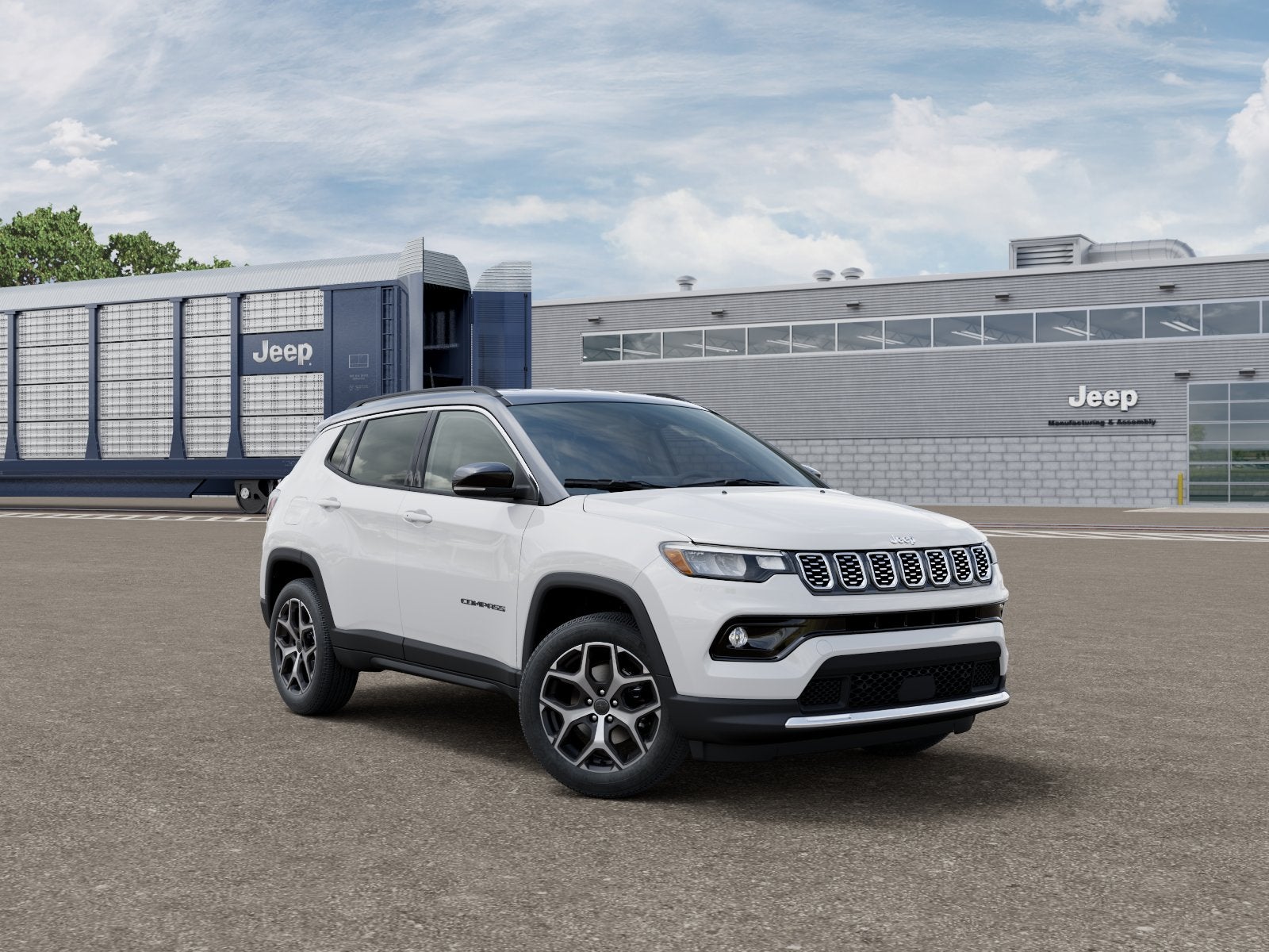 2026 Jeep Compass — rear three-quarter view