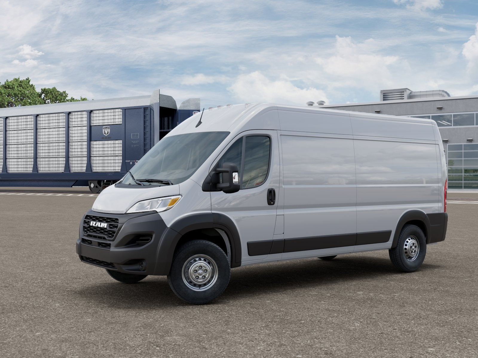 2026 RAM Promaster RAM PROMASTER 2500 TRADESMAN CARGO VAN HIGH ROOF 159' WB in Bright White Clear-Coat Exterior Paint — front...