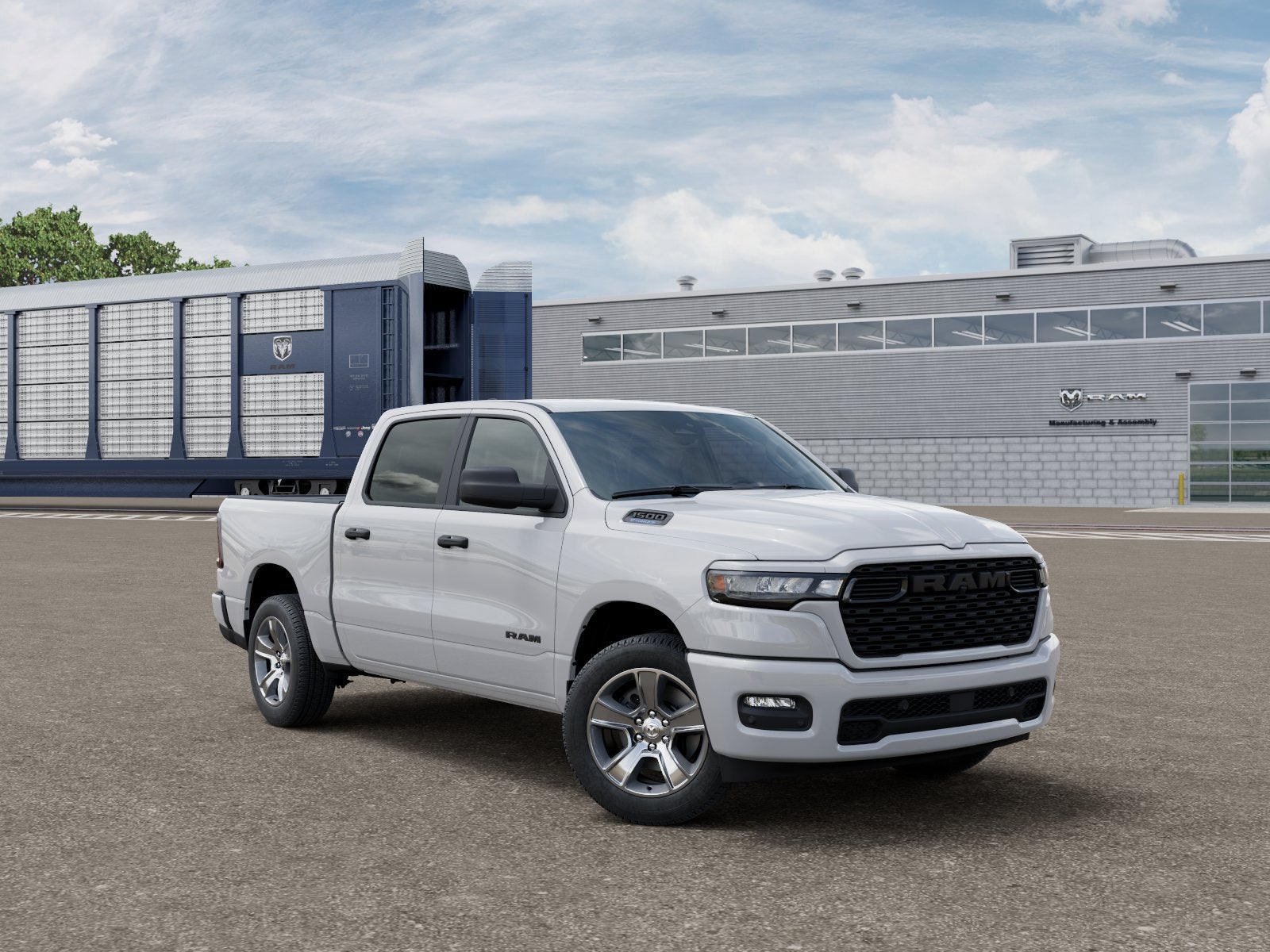 2026 RAM 1500 — rear three-quarter view