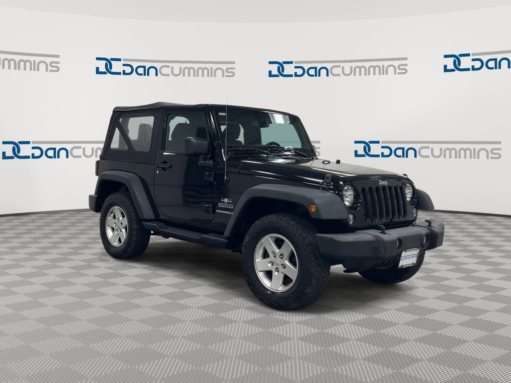 2016 Jeep Wrangler — side profile view