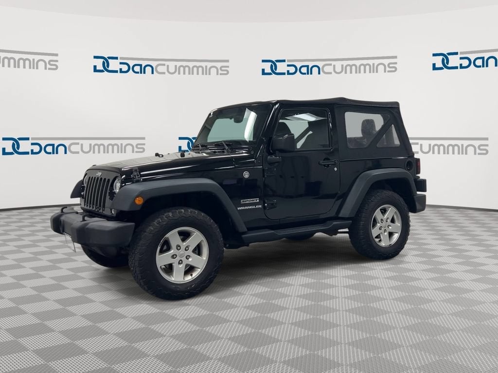 2016 Jeep Wrangler — interior view