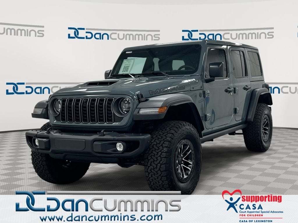 2026 Jeep Wrangler Moab 392 in Gray — front three-quarter view