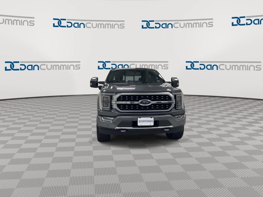 2021 Ford F-150 — rear three-quarter view
