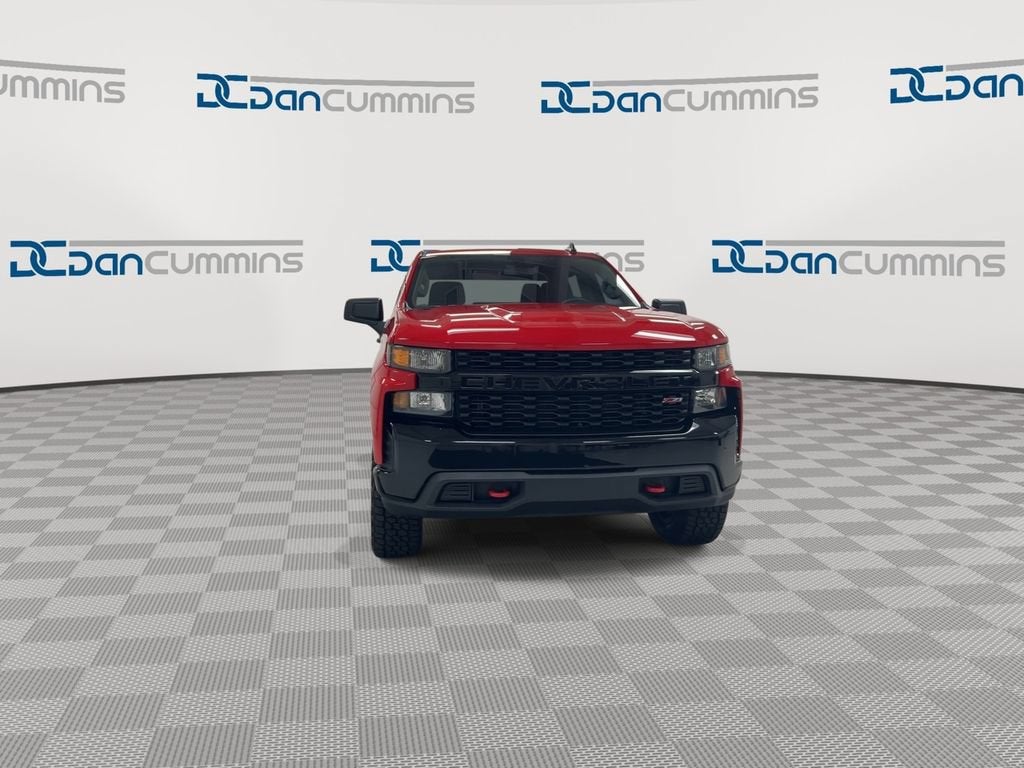 2021 Chevrolet Silverado 1500 — rear three-quarter view