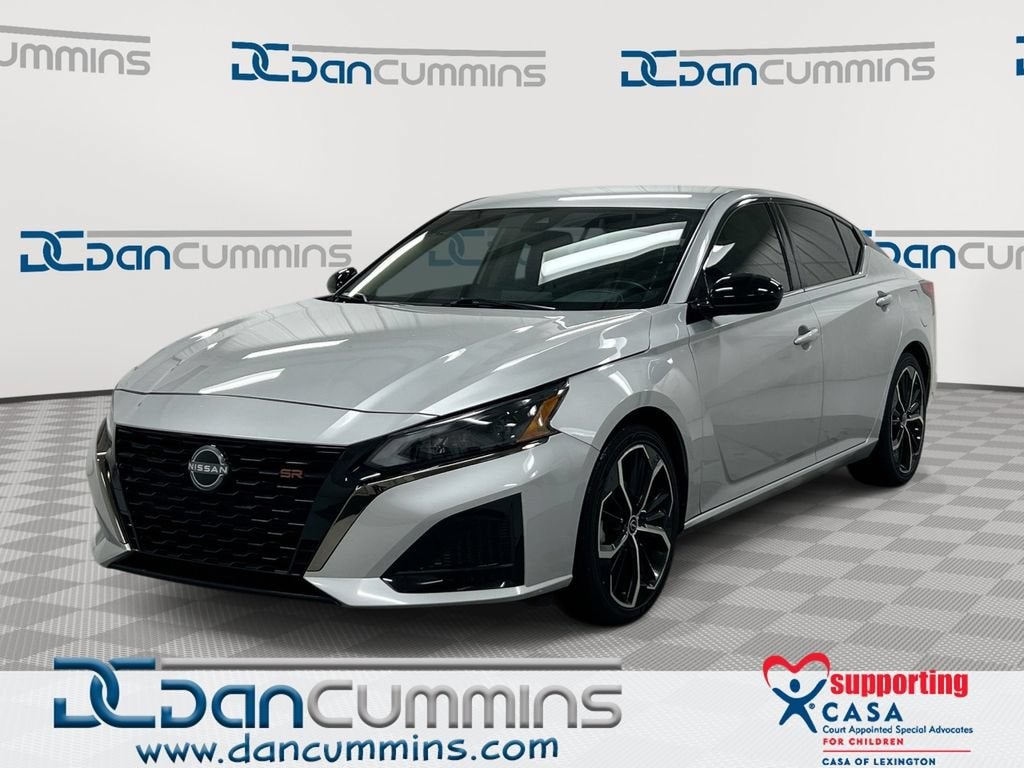 2024 Nissan Altima 2.5 SR in Silver — front three-quarter view