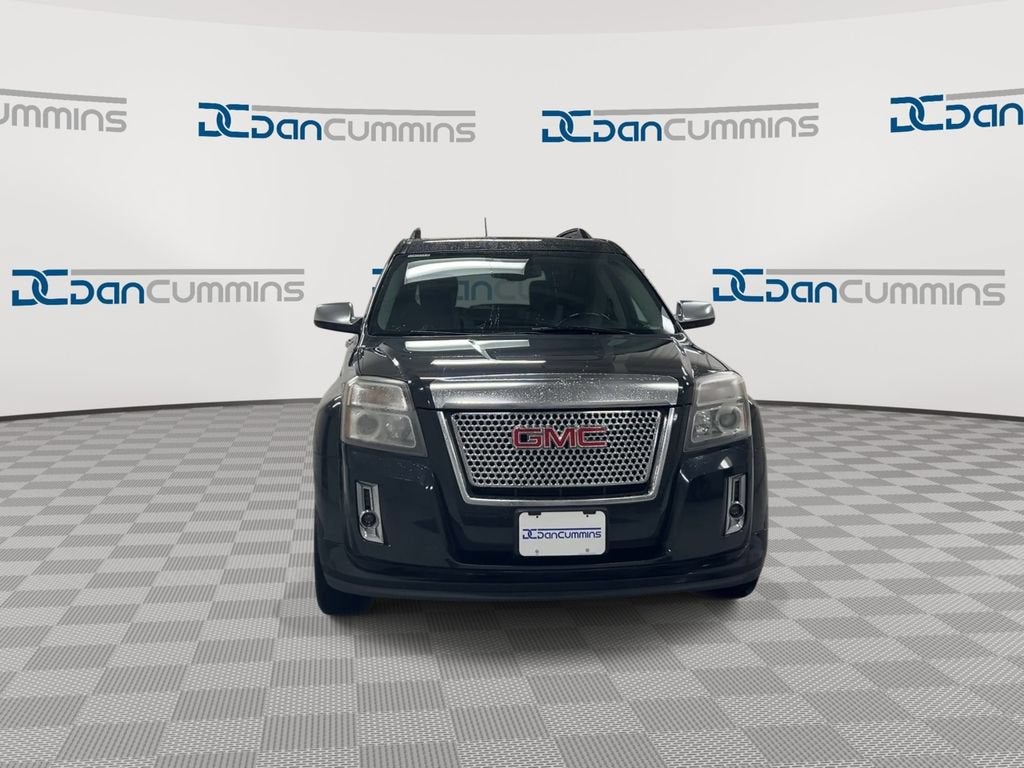 2013 GMC Terrain — rear three-quarter view
