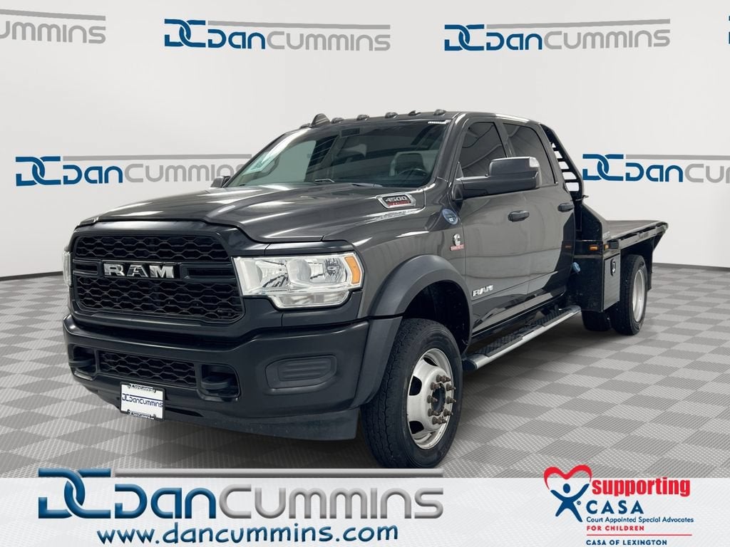 2020 RAM 4500 Chassis Cab Tradesman in Gray — front three-quarter view