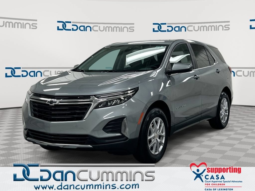 2024 Chevrolet Equinox LT in Sterling Gray Metallic — front three-quarter view