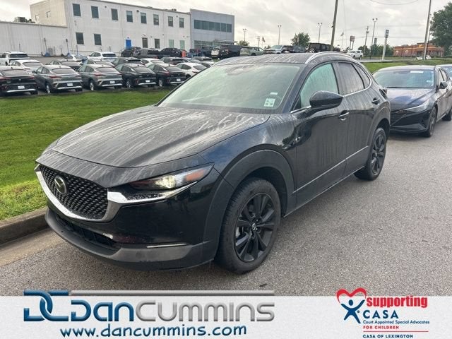 2024 Mazda Mazda CX-30 2.5 S Select Sport in Black — front three-quarter view