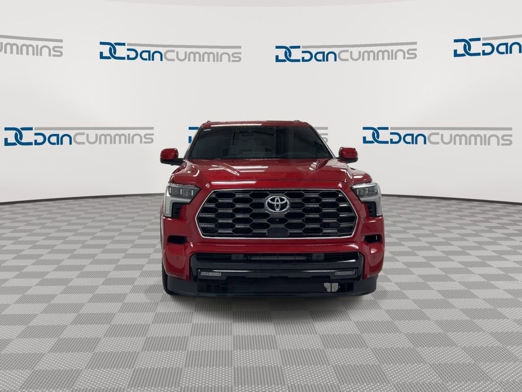 2023 Toyota Sequoia — rear three-quarter view