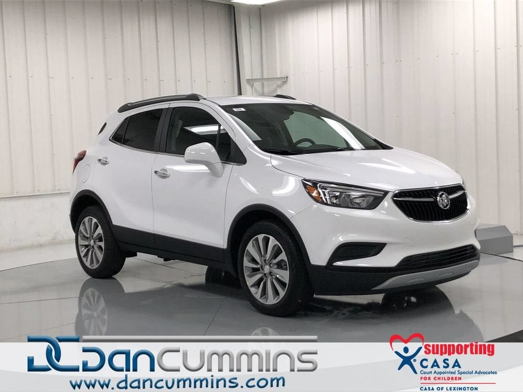 2020 Buick Encore Preferred in (Includes (Mdp) Anthracite Lower Exterior Accent Color, Paint Code W598f.) — front three-quarter view