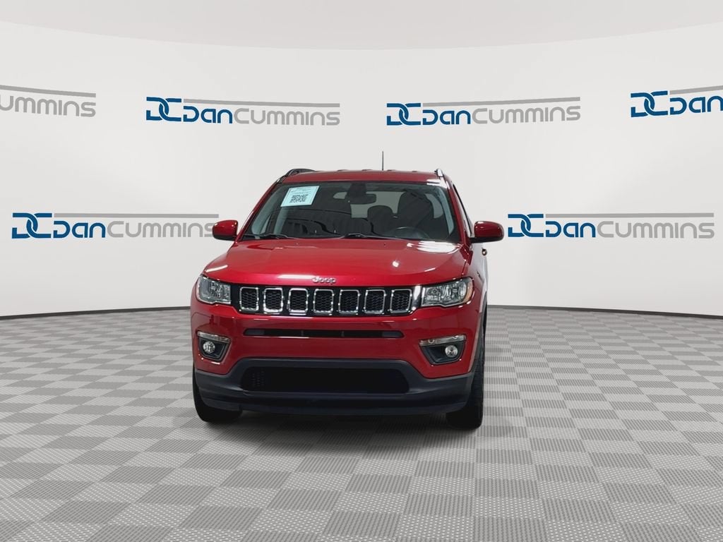 2018 Jeep Compass — rear three-quarter view