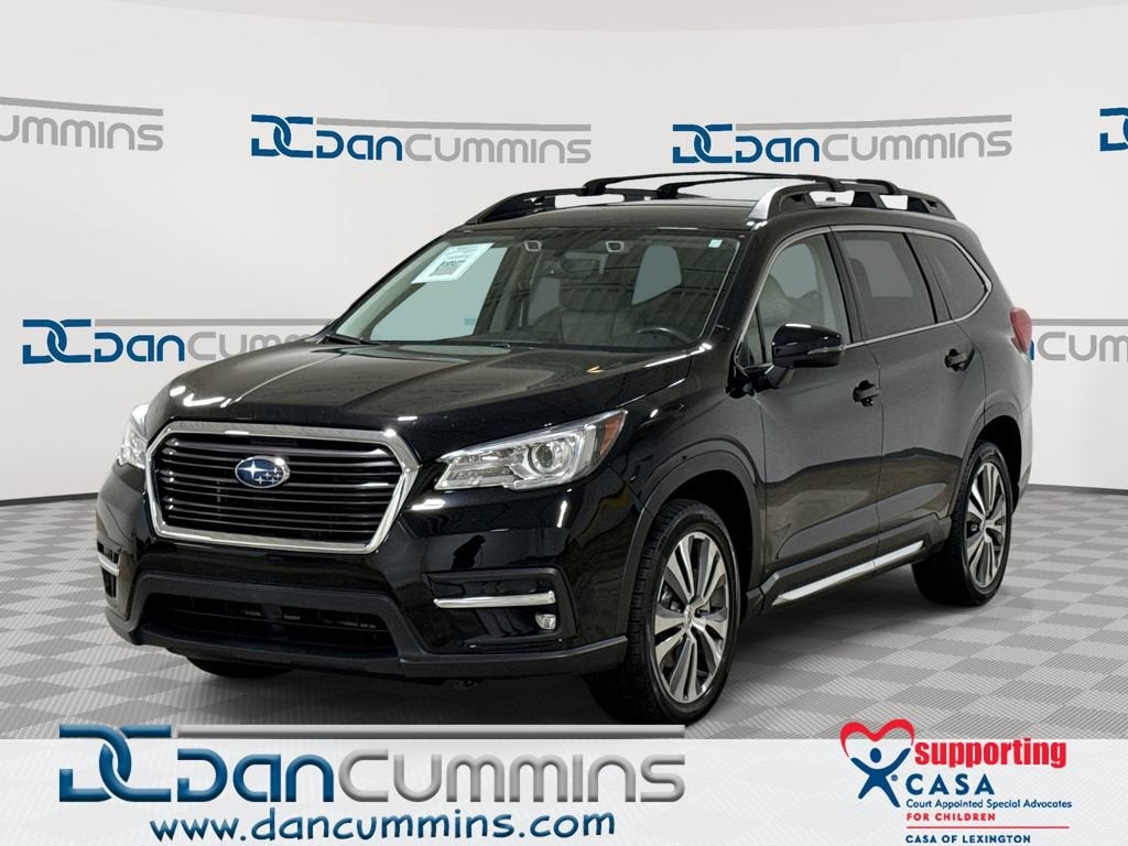 2022 Subaru Ascent Limited in Black — front three-quarter view